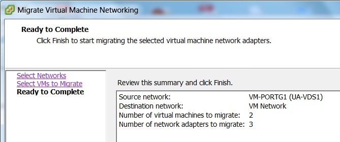 نحوه Migrate کردن ماشین های مجازی از DvSwitch به vSwitch در VMware