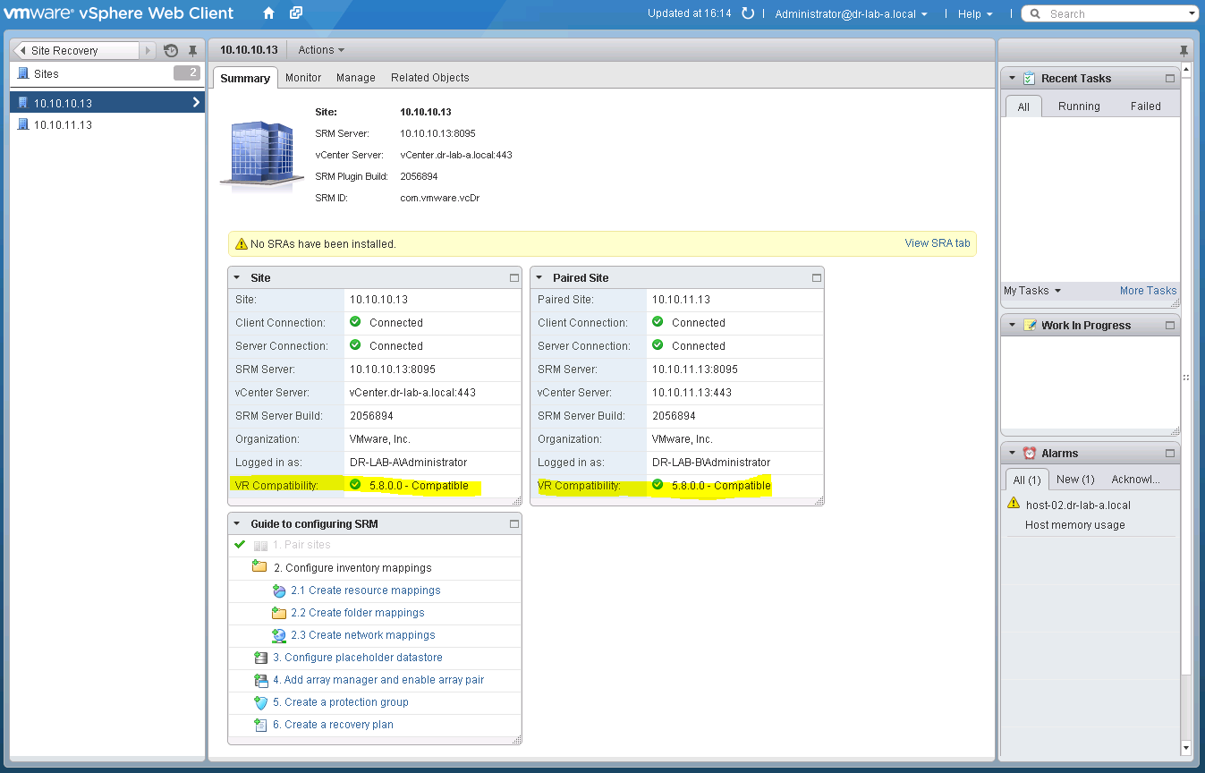 مفهوم vSphere Replication در SRM - راهکارهای VMWare