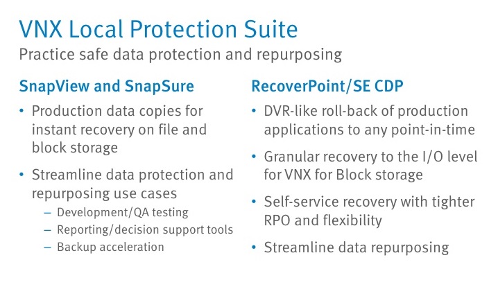 نرم افزار EMC VNX Local Protection Suite