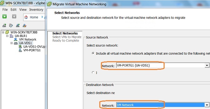 Icon Dvswitch نحوه Migrate کردن ماشین های مجازی از DvSwitch به vSwitch در VMware