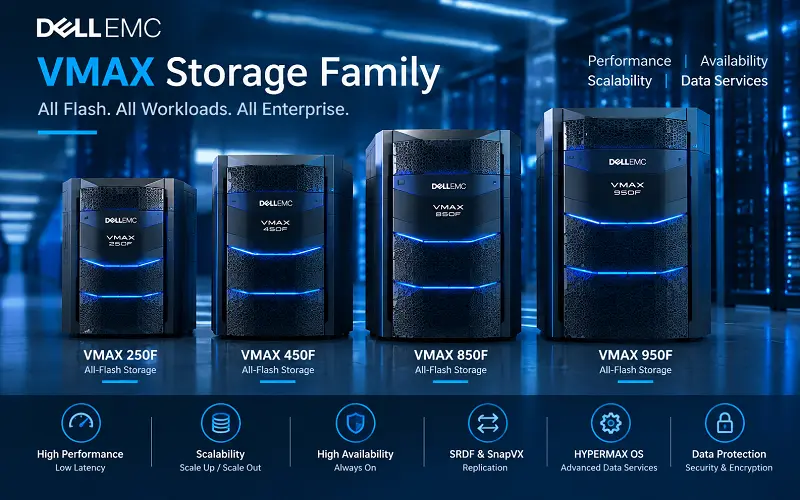 استوریج EMC VMAX چیست؟ معرفی خانواده VMAX و مدلهای All-Flash