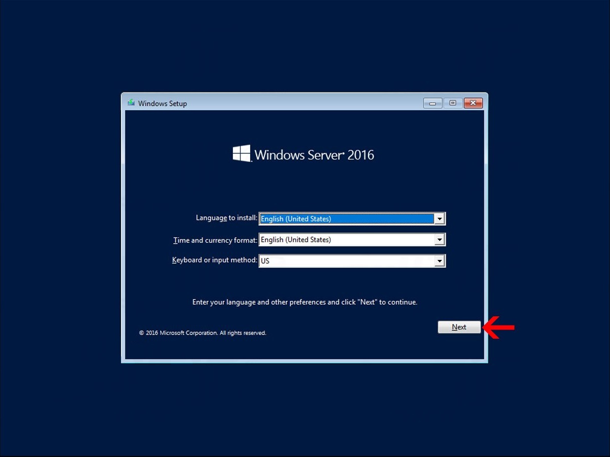 آموزش نصب ویندوز سرور 2016 در VMware