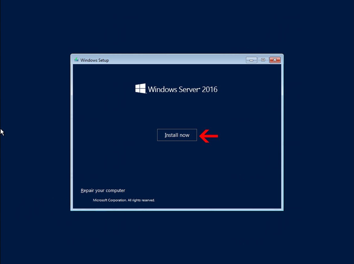 آموزش نصب ویندوز سرور 2016 در VMware