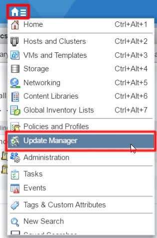 نصب درایورهای HP در هاست ESXi با استفاده از VMware Update Manager