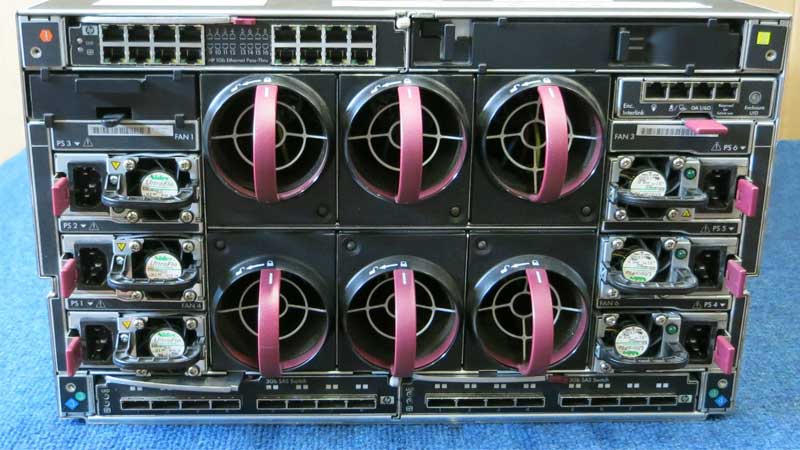 بررسی سرور تیغه ای HP BladeSystem c3000